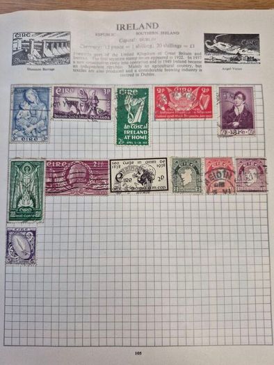 Stamps of the world stanley gibbson album