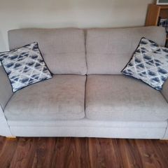 Free 2 Seater Beige Couch