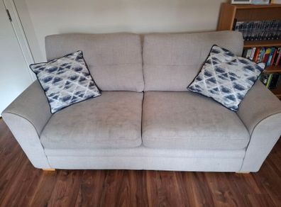 Free 2 Seater Beige Couch