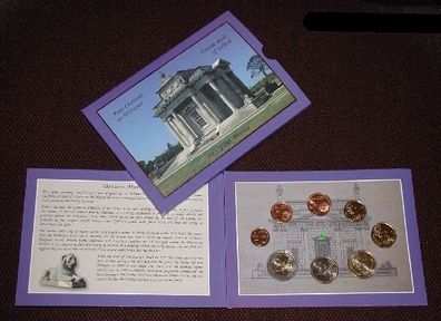 2003 Ireland Central Bank Uncirculated Coin Set The Casino, Marino. Ideal Birthday Gift.