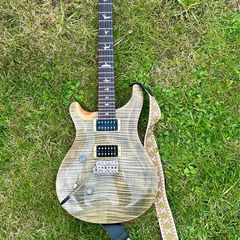 left handed PRS se Custom 24 Trampus green