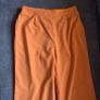Orange Pull On Wide Leg Trousers size L Image 2