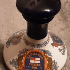 pusser rum decanter