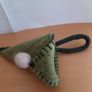 2026 felted wool mistletoe taper holder Image 3