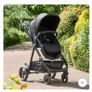 Babylo 2-in-1 Travel System with Car Seat Black Image 4
