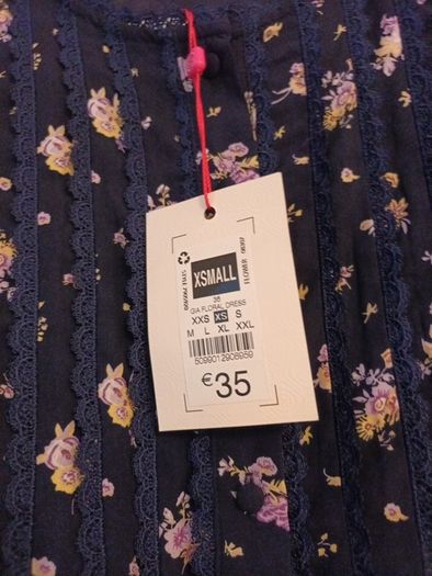 Savida Gia Floral Dress.   S.XS- 8.    B.N.W.T