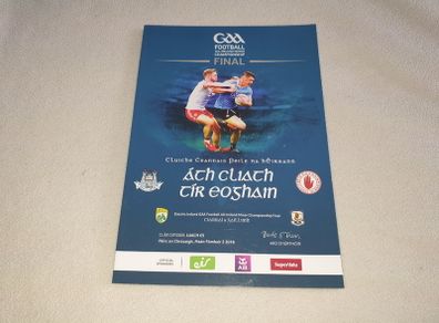 2018 All Ireland Football Final  Gaa programmes