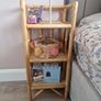 rattan bedside table/shelf Image 4