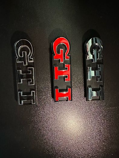 Gti Badge Grill Golf Polo Mk2 Mk3 Mk5 Mk6 Vw