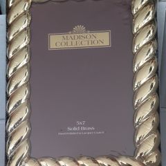 Beautiful vintage brass photo frame new in wrapping
