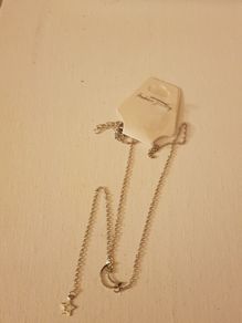 Moon and star necklace