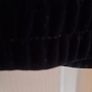 Womens  Black Velvet Bomber Jacket Image 10