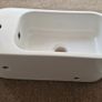 Matt Off-White WC Sink (incl. Bottle trap) Image 3