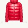 moncler maya red jacket (medium) Image 3
