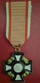 Austrian, military merit cross.