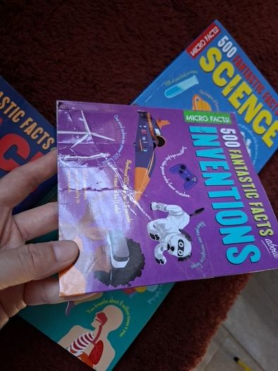 500 Fantastic Facts about science/space/your body/inventions