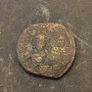 Byzantine Empire Emperor Basil II and Constantine VIII 1003  - 1025 AD Class 2 Follis Image 2