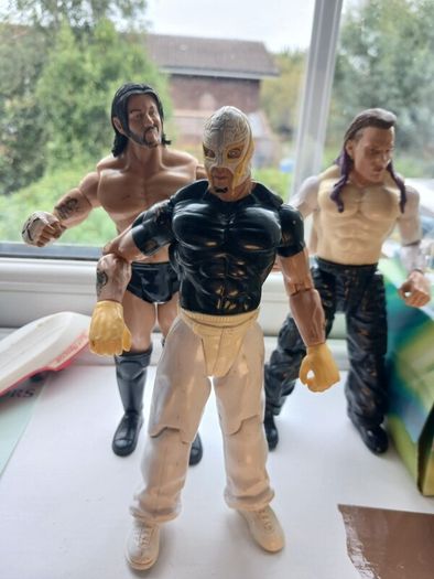 Rey Mysterio,  CM Punk, Jeff Hardy Bundle WWE WWF