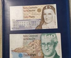 Two  Eire Banknotes