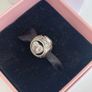 Pandora Sterling Silver Elevated Love Heart Charm Image 3