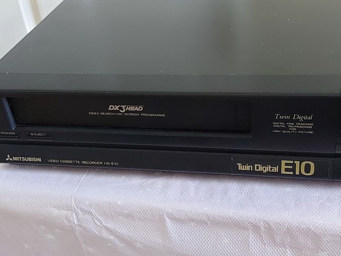 Mitsubishi Video Cassette Recorder Model HS-E10, With remote control, and working perfect, in excellent condition