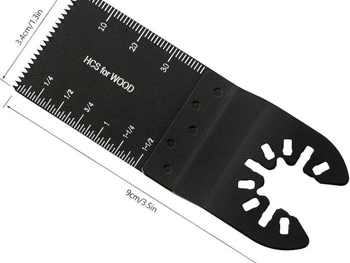 FREE P&P  10Pcs 34mm Wood Cutting Saw Blade Oscillating Kit Multi Tool Carbon Steel Saw Blade Cutter for Dremel Fein Multimaster Makita Bosch