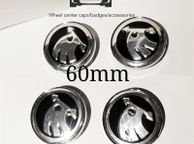 main image for ad 1 set(4caps) Black Chrome logo SKODA Octavia Superb Fabia Yeti wheel center cap  5JA601151A 60 mm caps