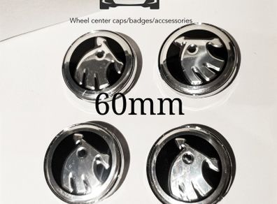 1 set(4caps) Black Chrome logo SKODA Octavia Superb Fabia Yeti wheel center cap  5JA601151A 60 mm caps