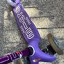 Mini Micro scooter purple LED Image 3