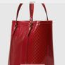 Gucci  MicroGuccissima Tote Red Image 5
