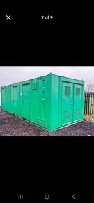 24'x9' anti vandal welfare container unit.