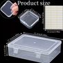 61pcs Transparent Plastic Storage Organizer Set - Large Box with 30 Small Boxes Image 2