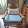 Wooden Rocking Chair Image 4