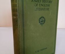 A Brief History of English Literature by E. M. Tappan (HQ858)