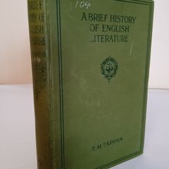 A Brief History of English Literature by E. M. Tappan (HQ858)