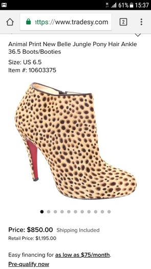 LIMITED EDITION CHRISTIAN LOUBOUTIN