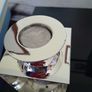Newbridge silver square candle holder Image 2