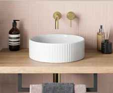 Bathroom Bowl Fluted