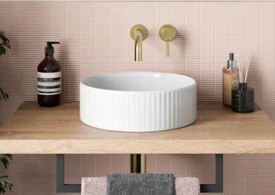 Bathroom Bowl Fluted
