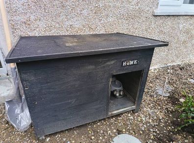 large dog kennel house