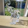 Lenox - a figurine of a standing elephant made of lead crystal Image 2