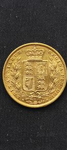 Gold coin Sovereign 1877