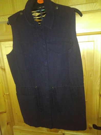 Sleeveless river island utility jacket