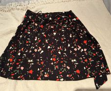 Black mix skirt size 14