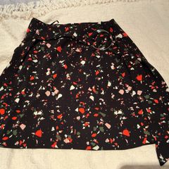 Black mix skirt size 14