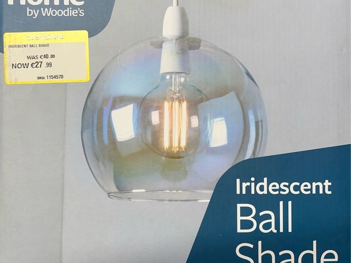 Glass ball shade only