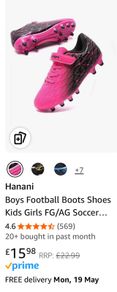 Girls Football Boots Size 13