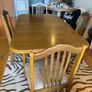 Oak Table and Chairs Image 8