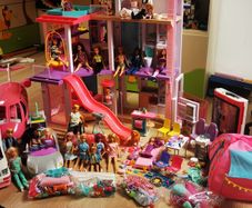 Barbie massive set