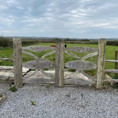 Large Cedar Wood Gates